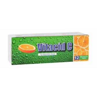فيتاسيد ج فوار فيتاسيد سي للبرد vitacid c | ١٢ قرص
