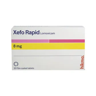 XEFO RAPID 8MG 20 TAB