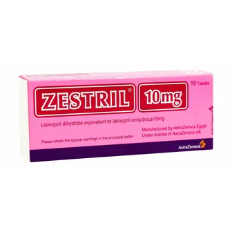 ZESTRIL 10MG TAB
